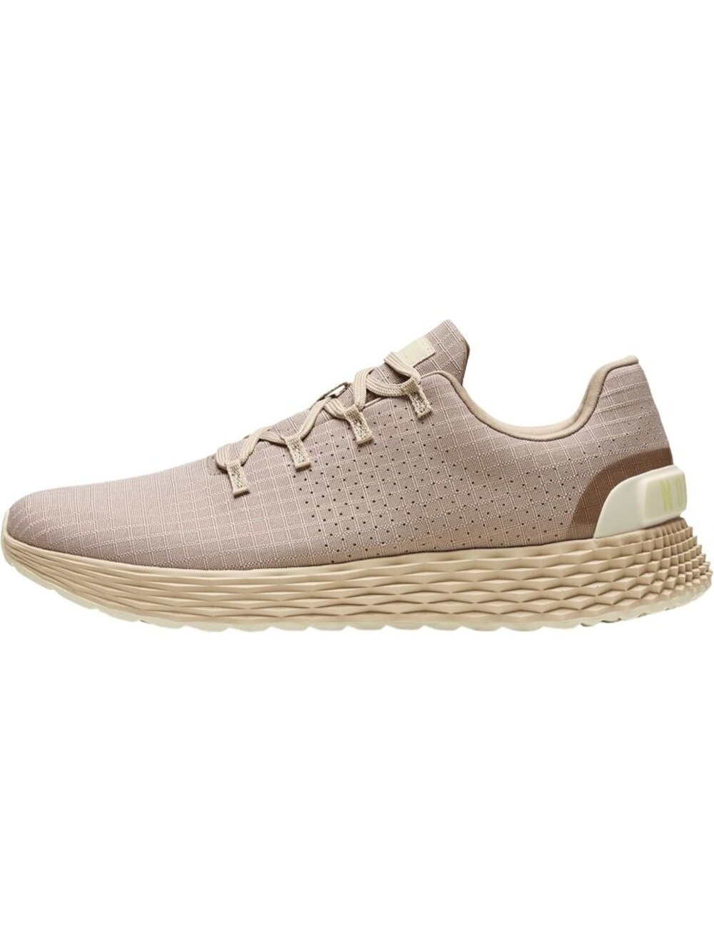 Nobull Men's Taupe Round Toe Allday 365 Ripstop Athletic Sneakers Shoes